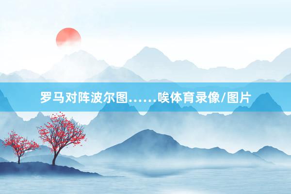 罗马对阵波尔图……唉体育录像/图片