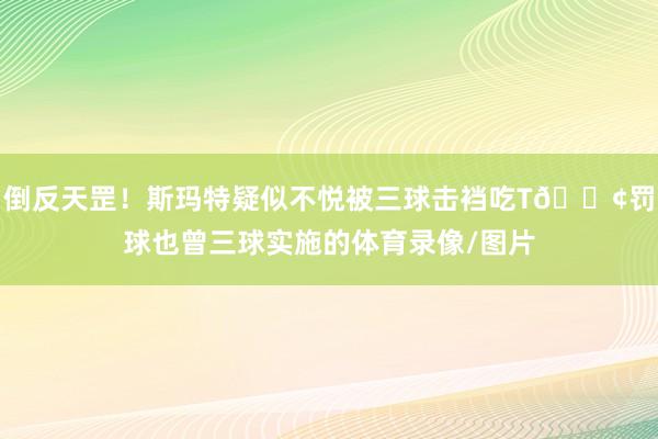 倒反天罡！斯玛特疑似不悦被三球击裆吃T😢罚球也曾三球实施的体育录像/图片