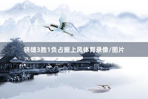 骁雄3胜1负占据上风体育录像/图片