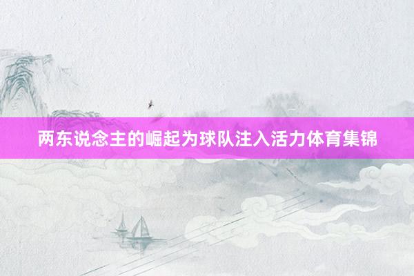 两东说念主的崛起为球队注入活力体育集锦