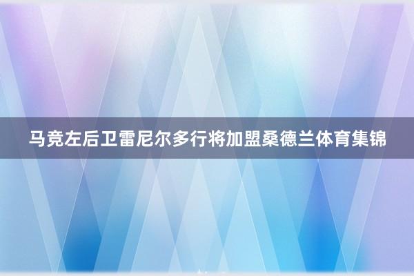 马竞左后卫雷尼尔多行将加盟桑德兰体育集锦