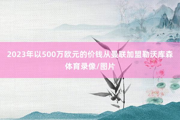 2023年以500万欧元的价钱从曼联加盟勒沃库森体育录像/图片
