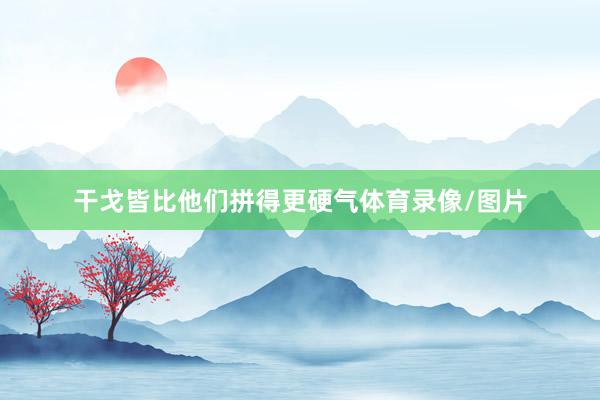 干戈皆比他们拼得更硬气体育录像/图片