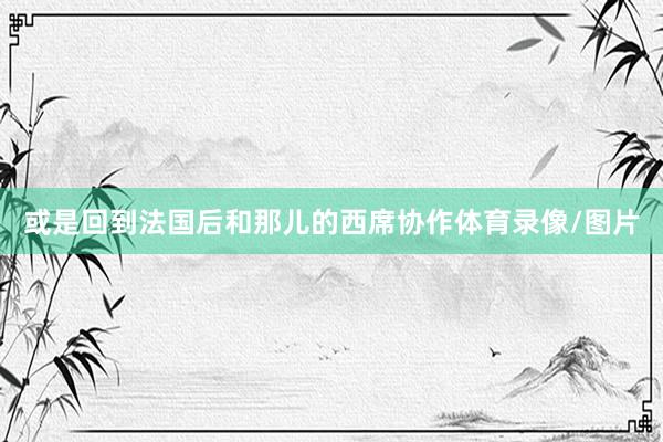 或是回到法国后和那儿的西席协作体育录像/图片