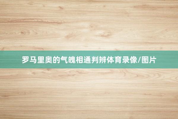 罗马里奥的气魄相通判辨体育录像/图片