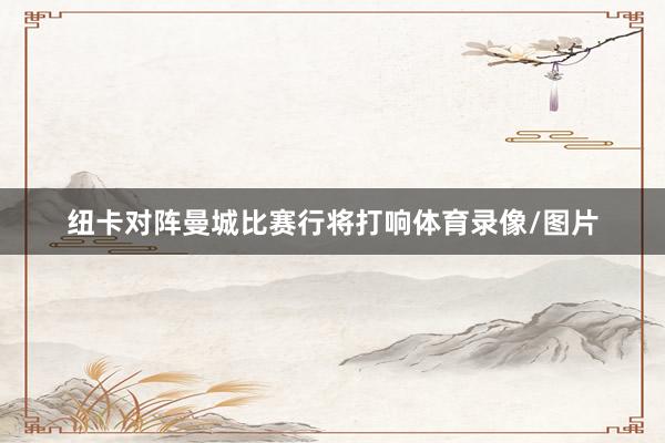 纽卡对阵曼城比赛行将打响体育录像/图片