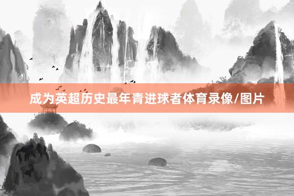 成为英超历史最年青进球者体育录像/图片
