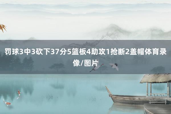 罚球3中3砍下37分5篮板4助攻1抢断2盖帽体育录像/图片