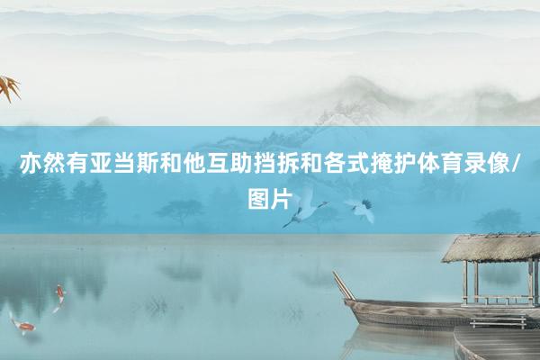 亦然有亚当斯和他互助挡拆和各式掩护体育录像/图片