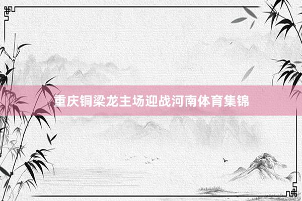 重庆铜梁龙主场迎战河南体育集锦