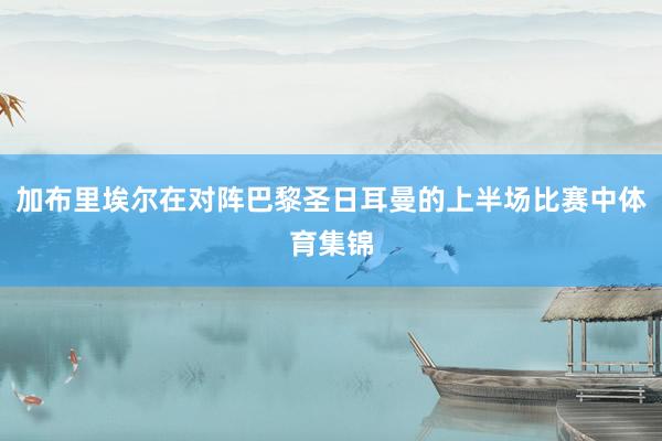 加布里埃尔在对阵巴黎圣日耳曼的上半场比赛中体育集锦